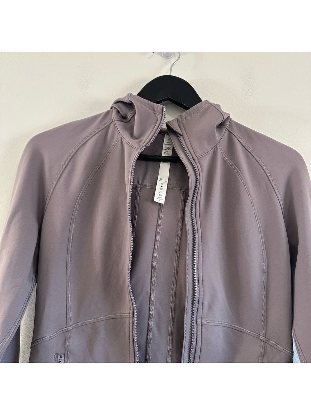 Lululemon Day Maker Full Zip Hoodie Lunar Rock Size 6 - Picture 7 of 13